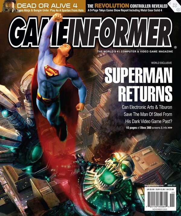 Game Informer Issue 151 (November 2005) cover